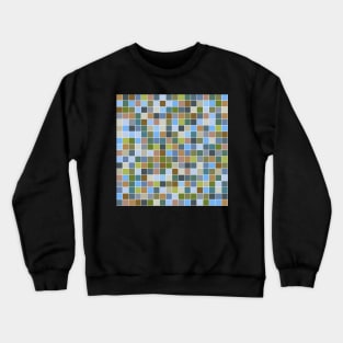 Sea Glass Mosaic on the Sand Crewneck Sweatshirt